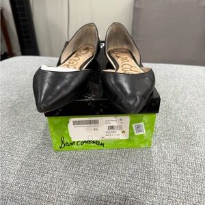 Sam Edelman Black Pointed Flats